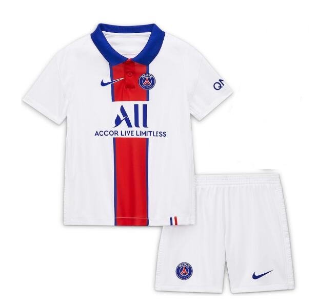 Kids PSG Away Soccer Kits Shirt with Shorts 2020/21